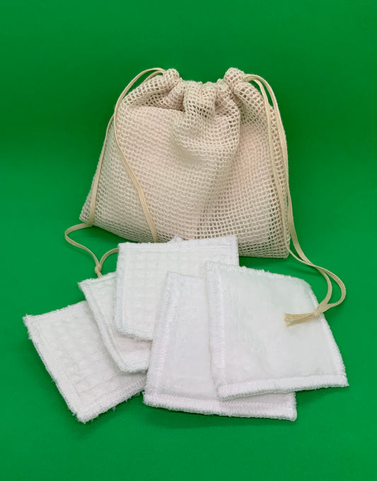 Reusable Make Up Remover Pads & Bag